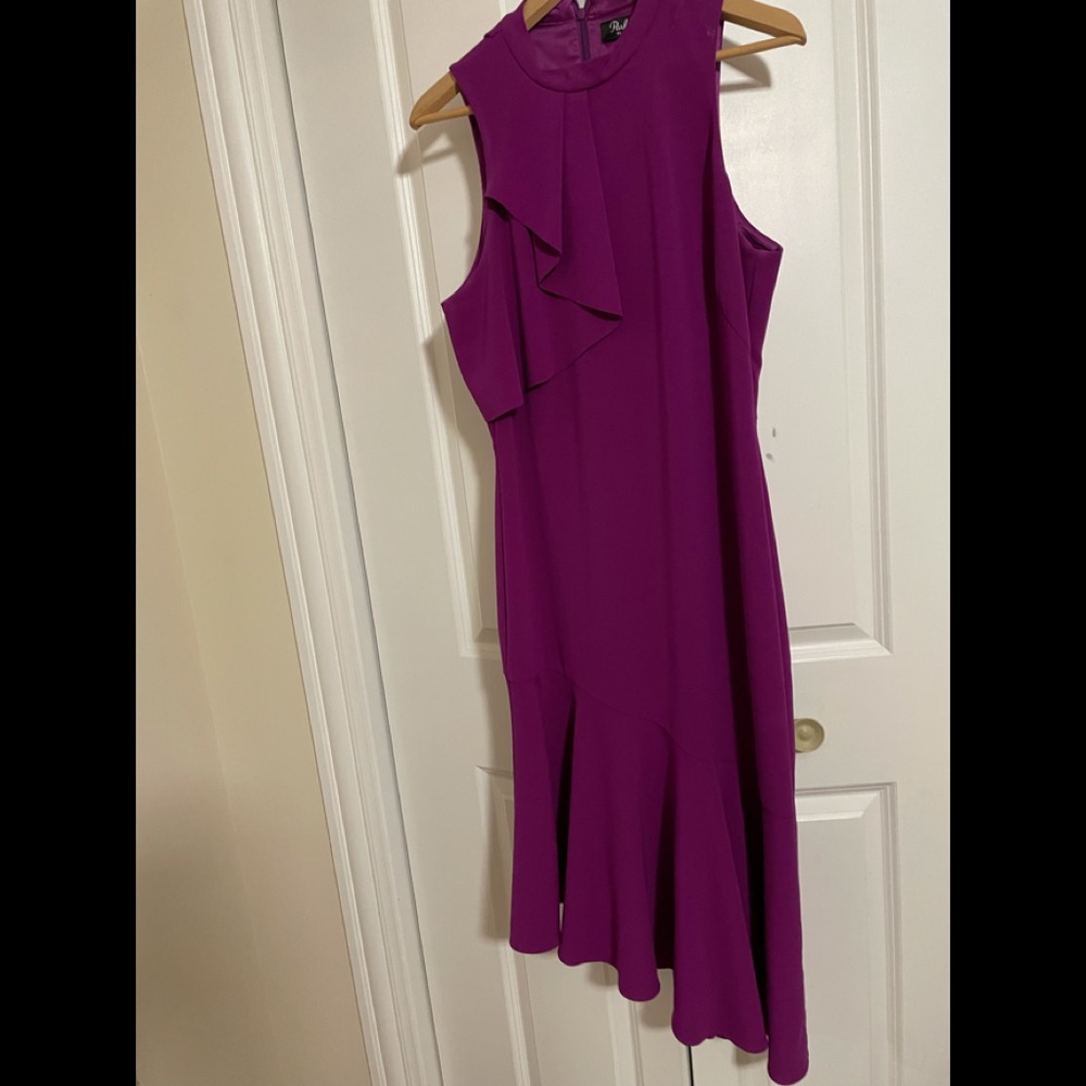 Parker Sleeveless asymmetrical dress